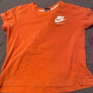 Nike crop workout shirt